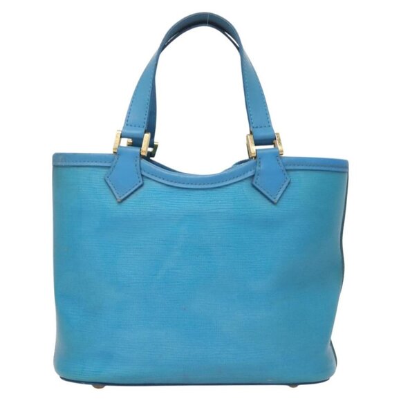 LOUIS VUITTON Epi Plage Mini Lagoon Bay Hand Bag Blue M92472 LV Auth 125274 - Picture 3 of 16